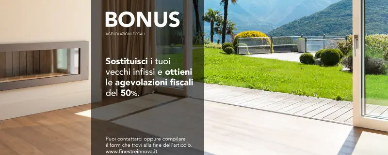 Bonus Sostituzione Infissi abbattimento agevolazioni fiscali